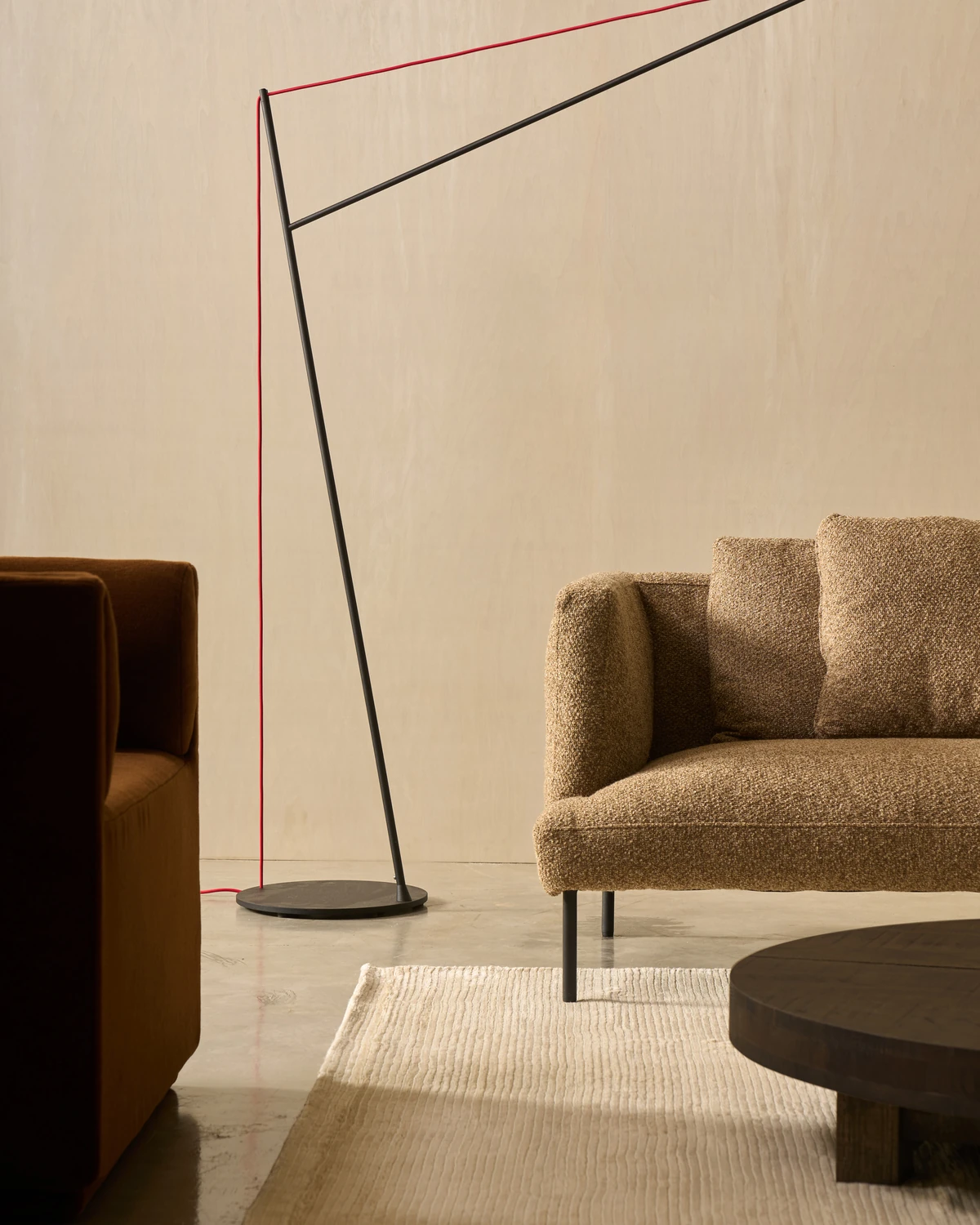 Exhibition sofa3 af Cameron Foggo for Nonn.